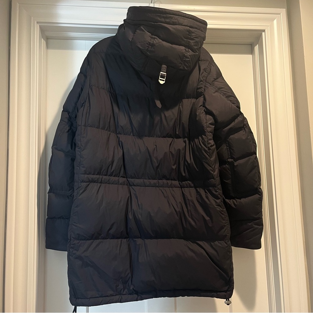 Burberry Lockwood Longline Puffer Jacket Size XXXL NWT Sleek Black - Picture 6 of 13